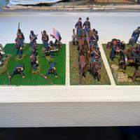 Guerra di secessione americana soldatini 1/72