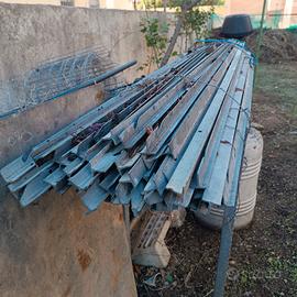 Paletti recinzione in ferro zincati 
