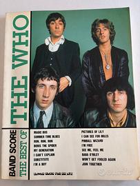 spartito THE WHO - BAND SCORE - DAL GIAPPONE !!!