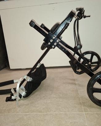 Carrello per cani, zampe posteriori