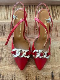 Scarpe Cristina V. Rosse n.36