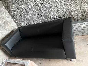 Divano IKEA NERO BOMSTAD KLIPPAN 2 posti