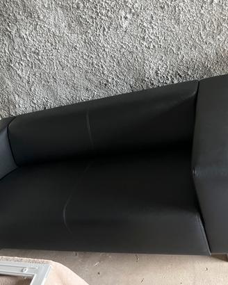 Divano IKEA NERO BOMSTAD KLIPPAN 2 posti