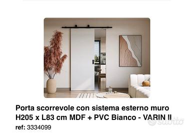 Porte scorrevoli esterne muro
