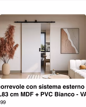 Porte scorrevoli esterne muro