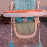 Seggiolino/seggiolone per mangiare e giocare bimbi