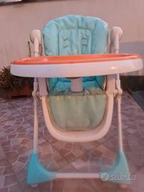 Seggiolino/seggiolone per mangiare e giocare bimbi
