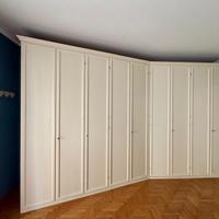 Armadio angolare componibile capiente, come nuovo