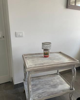 Carrello con 2 ripiani