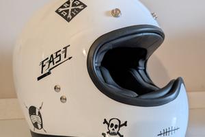 Casco integrale stile vintage DMD Racer Flash 