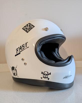 Casco integrale stile vintage DMD Racer Flash 