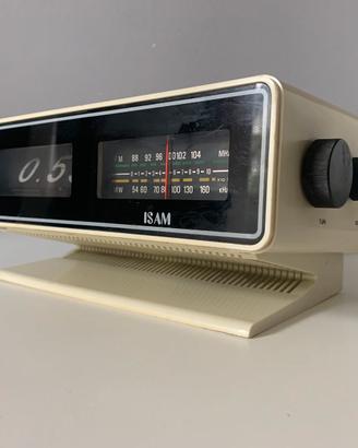 Radio sveglia Isam Space Age vintage