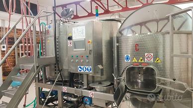 Impianto professionale per produzione birra