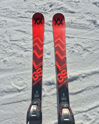 sci volkl GS master 173  piastra piston e attacco 
