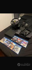 ps4 + T80 ferrari e ped + nacon pro 2 + giochi