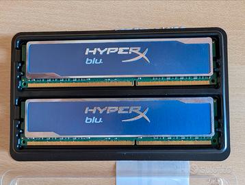 Ram DDR3 8GB Kingston HyperX Blu (2x4GB) 1333MHz
