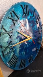orologio artigianale in resina 