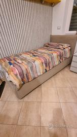 Letto singolo con contenitore