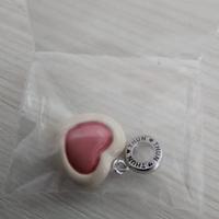 THUN Charm cuore bianco Rif. THUN-V3306P00