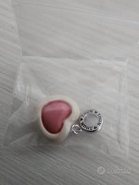 THUN Charm cuore bianco Rif. THUN-V3306P00