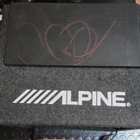 Box Subwoofer Alpine 