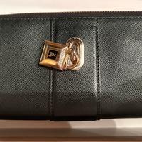 Portafoglio nero patrizia pepe donna