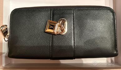 Portafoglio nero patrizia pepe donna