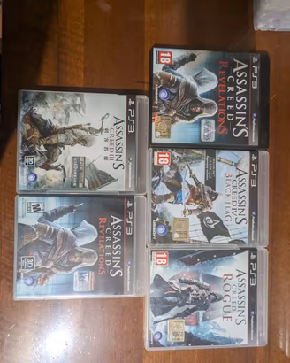 5 giochi Assassin's Creed PS3