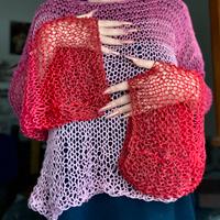 Maglione a rete Y2K