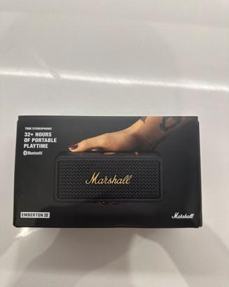 Cassa bluetooth Marshall Emberton 3