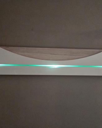 Mensola con led