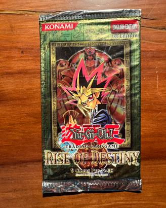 Bustina yugioh ascesa del destino sigillata