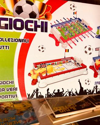 Gioco vintage calcetto con scatola