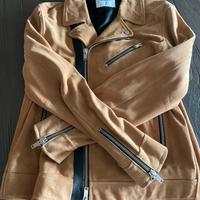 Giacca ‘Chiodo’ scamosciata Dondup