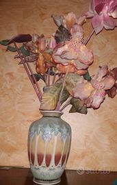 VASO ANFORA THAI THAILANDESE COMPOSIZIONE FIORI