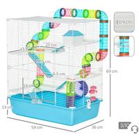 Gabbia criceto 5 livelli 