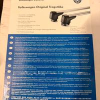 Barre portatutto originali VW Tiguan/Touran 2016>