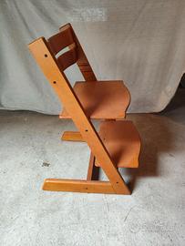 Sedia per bambini in legno