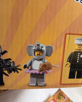 minifigure lego serie 18  71021 elephant girl