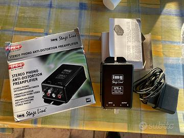 Phono Anti distortion preamp Stage Line SPR -  6
