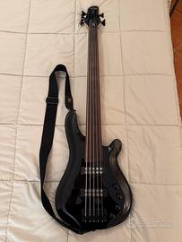 Basso elettrico fretles 5 corde  Harley Benton