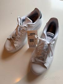 Adidas advantage 2.0 sneakers bianche unisex