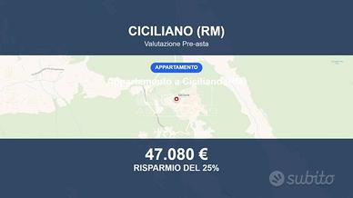 Immobile in asta di 90 m² a Ciciliano