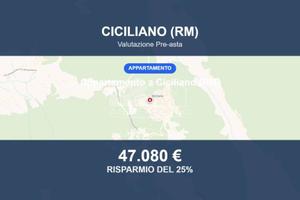 Immobile in asta di 90 m² a Ciciliano