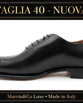 Marvin&Co Luxe - Scarpa Elegan Nera - Taglia 40-41