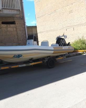 Gommone marlin 560 motore mercury 40/60