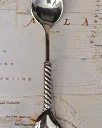 Cucchiaino da caffè / da souvenir in argento 925