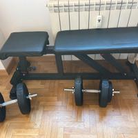 Panca per allenamento con pesi