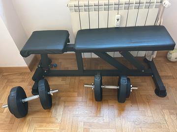 Panca per allenamento con pesi