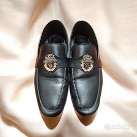 Mocassini Billionaire pelle nera tg 42
